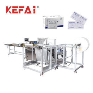 Stroj za pakiranje alkoholnih vatiranih palčk KEFAI