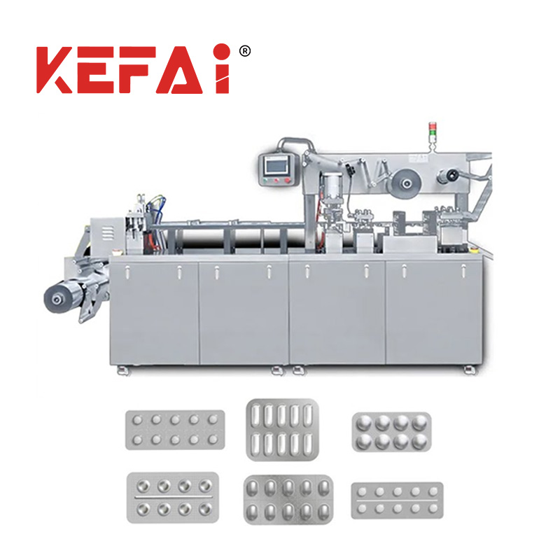 Stroj za pakiranje zdravil v pretisne omote KEFAI
