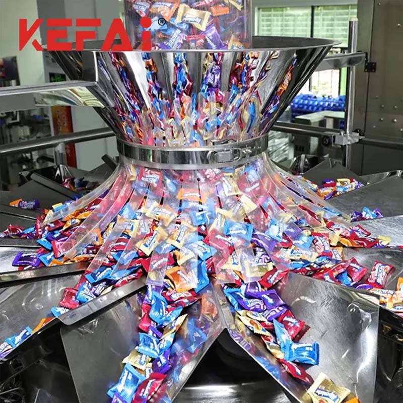 Podrobnosti stroja za pakiranje sladkarij KEFAI 1